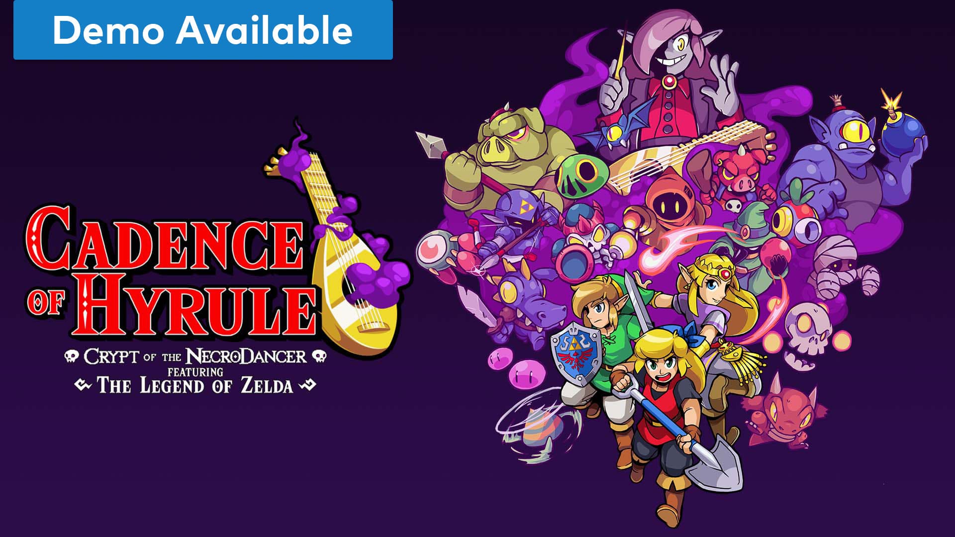 Ảnh game Cadence of Hyrule: Crypt of the NecroDancer Featuring The Legend of Zelda