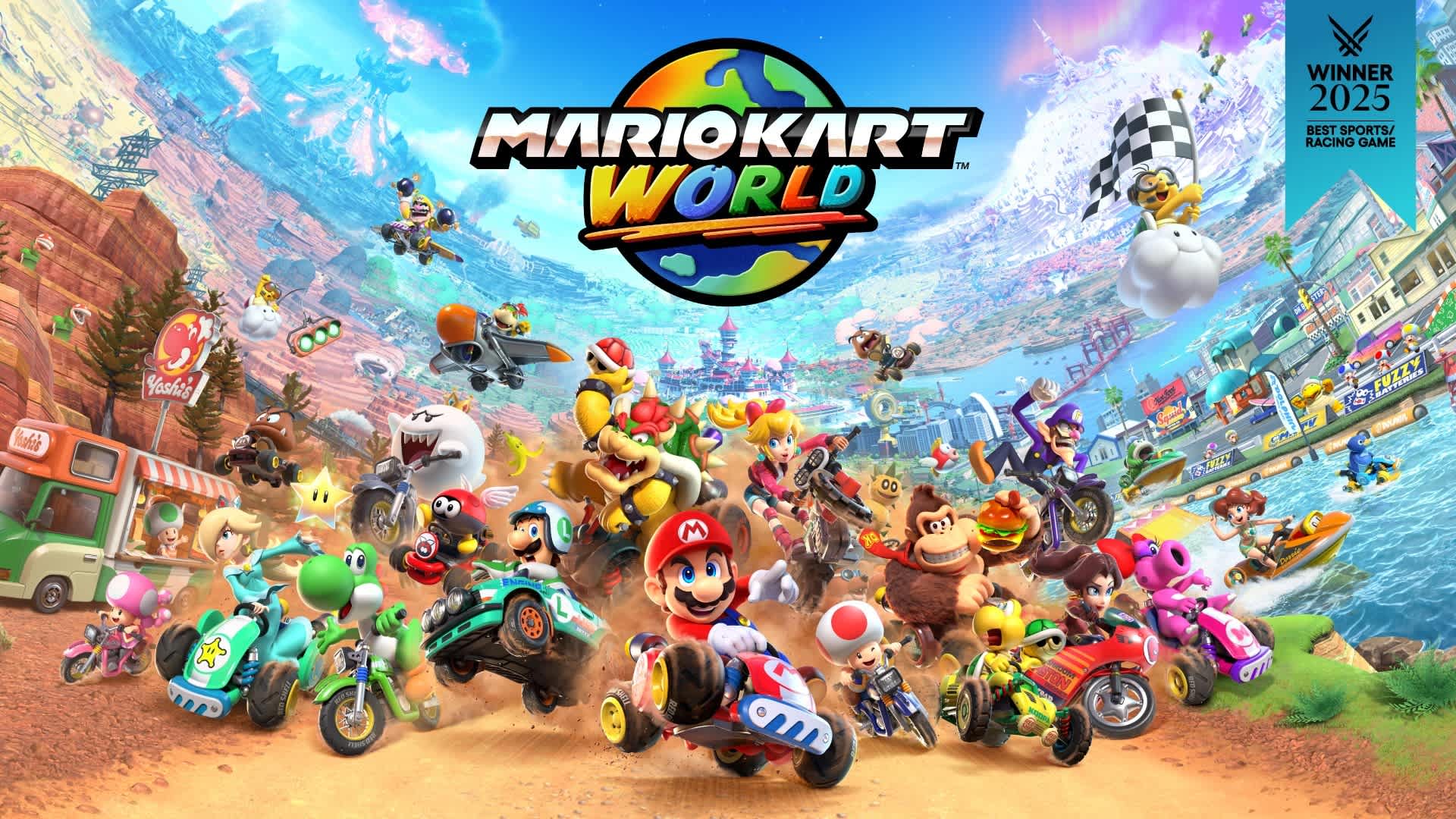 Ảnh game Mario Kart World